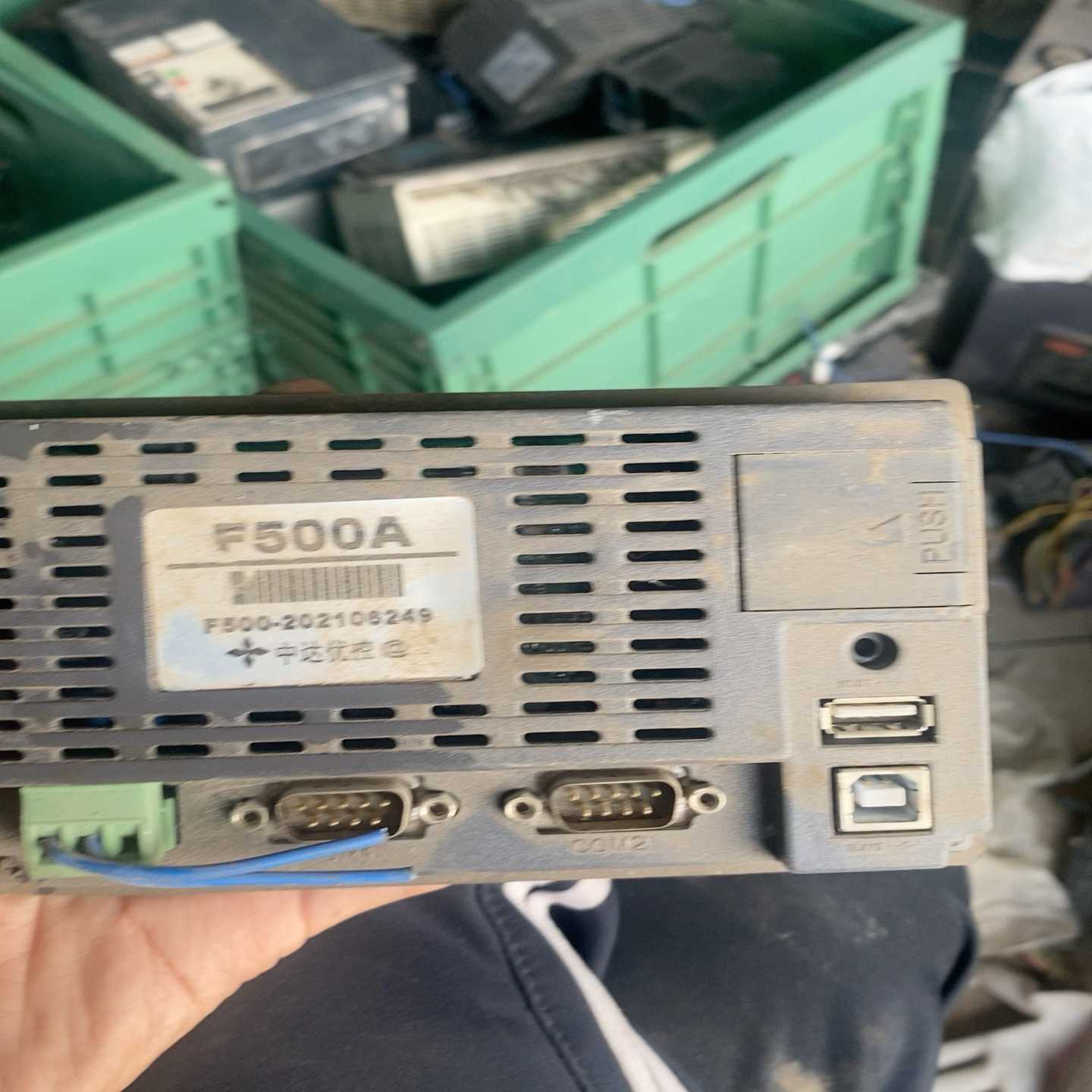 拆机中达优控触摸屏F500A【鑫鑫商铺】