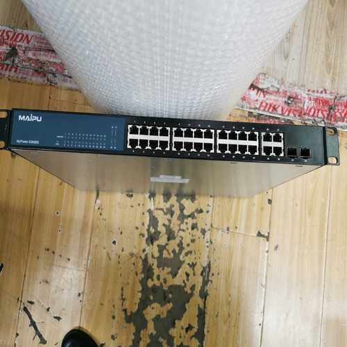 【星慕电子】迈普 S3026G-POE-AC 24口百兆POE供电+千兆