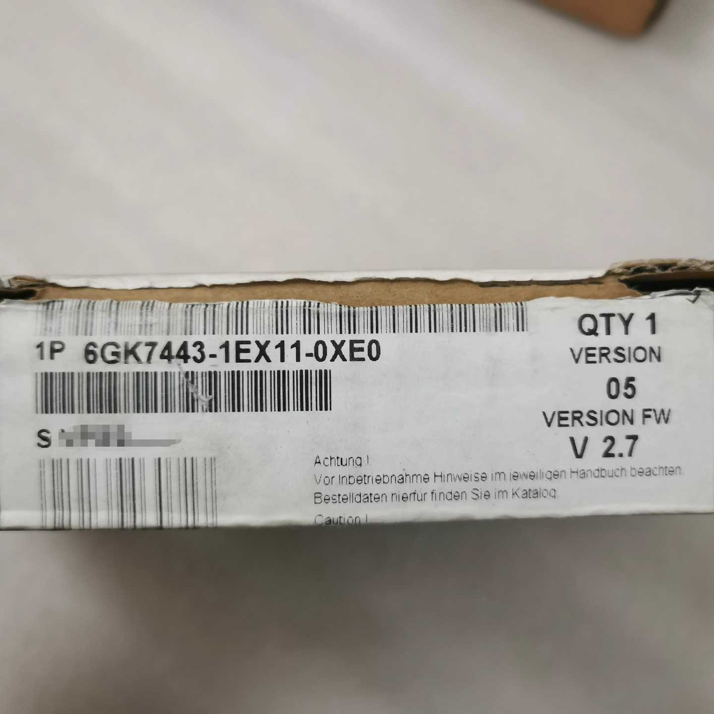 6GK7443-1EX11-0XEO仅开封实单联系询价