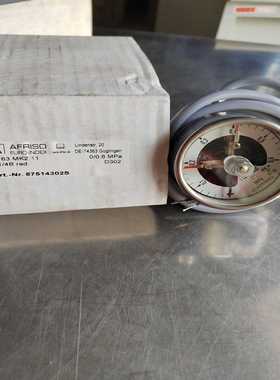 【星慕电子】AFRISO仪表，RF63 MK2.11   0/0.6MP