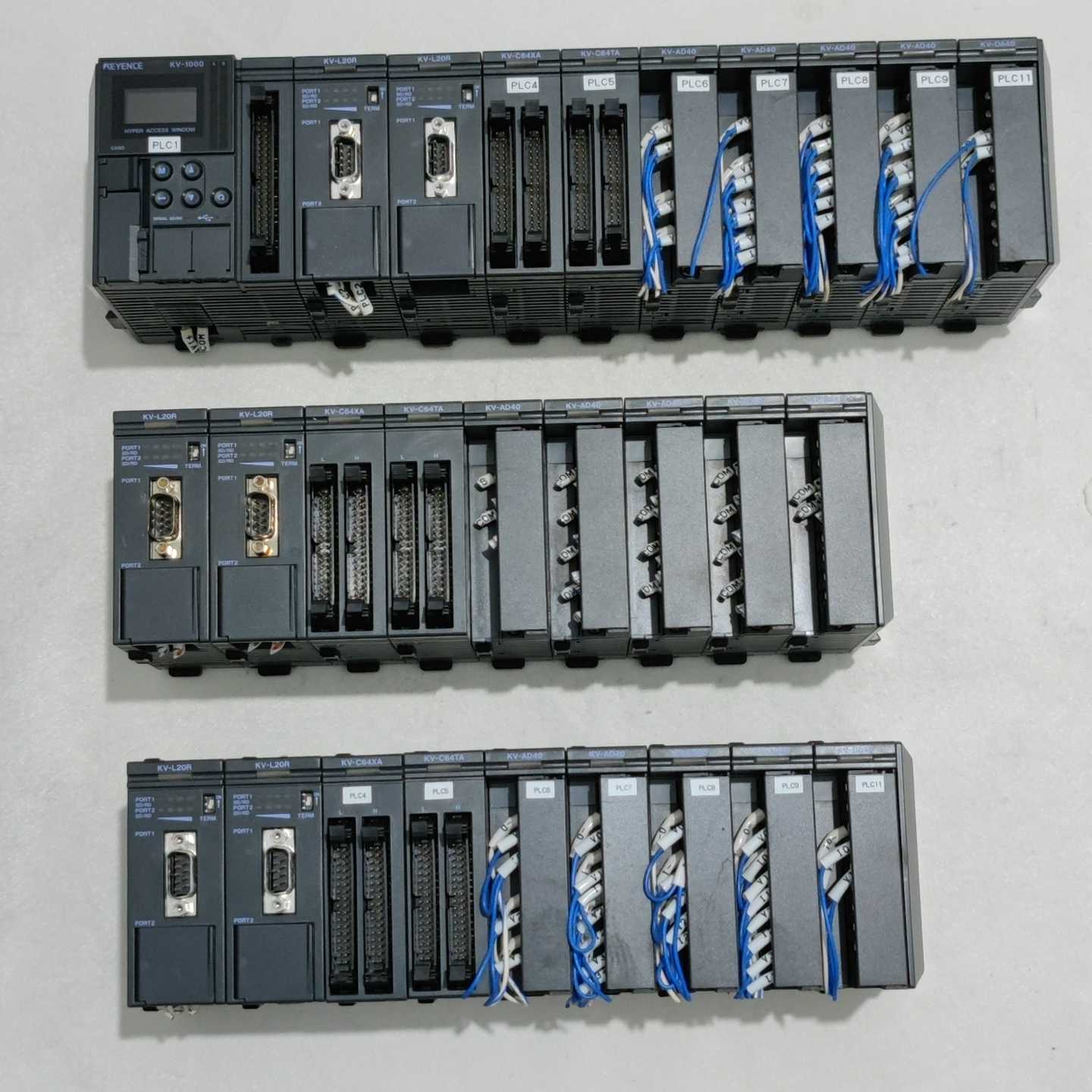 基恩士 KV-1000 模块 成色新 实物如图（佳毅工控）