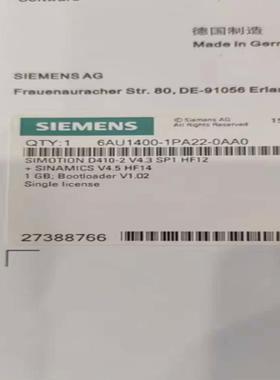 6AU1400-1PA22-0AA0-ZZM44询价