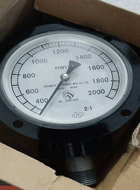 KURAMOTO转速表300-1200转，2:1比例，日本制拍前询价