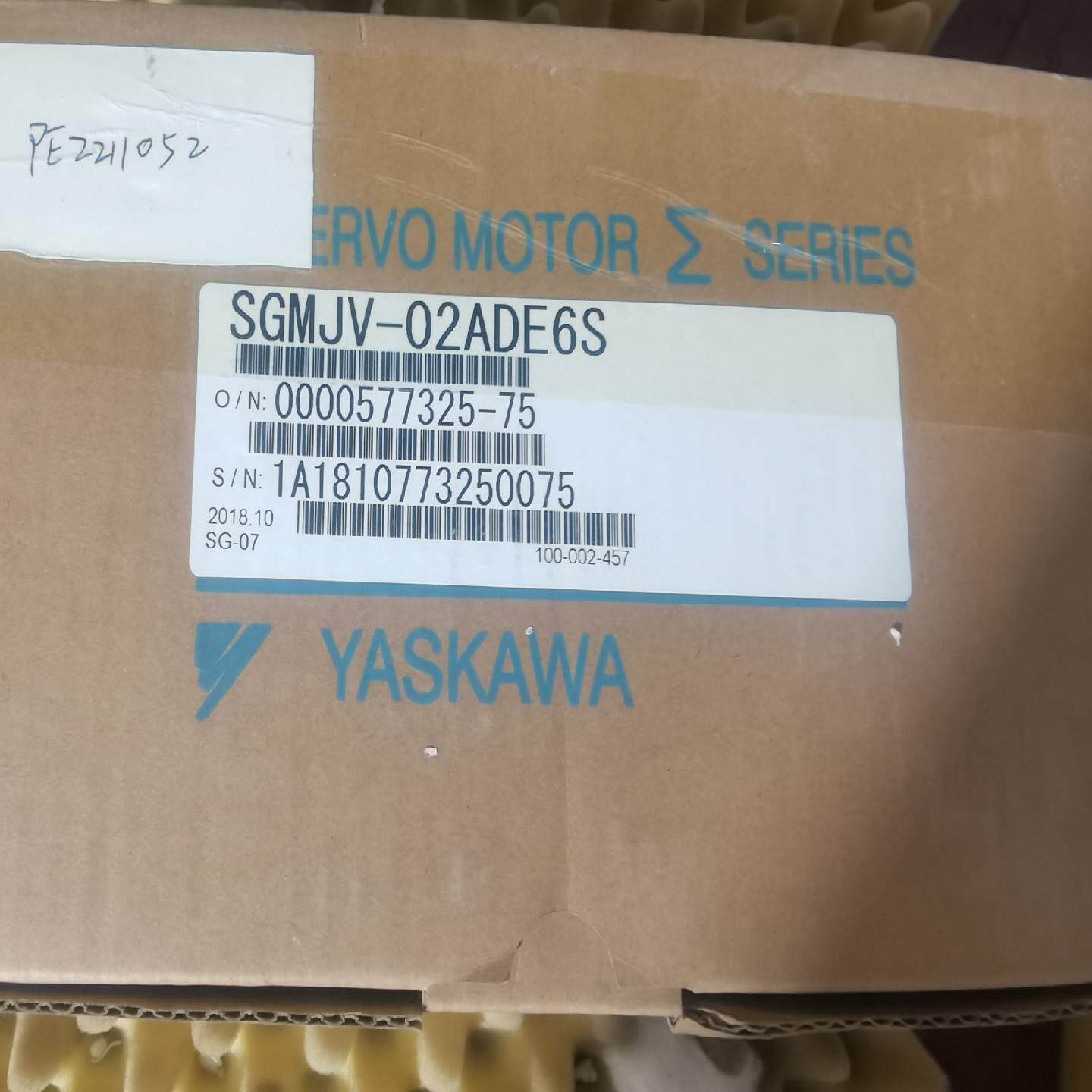 询价~SGMJV-02ADE6S安川200W电机 即卖价