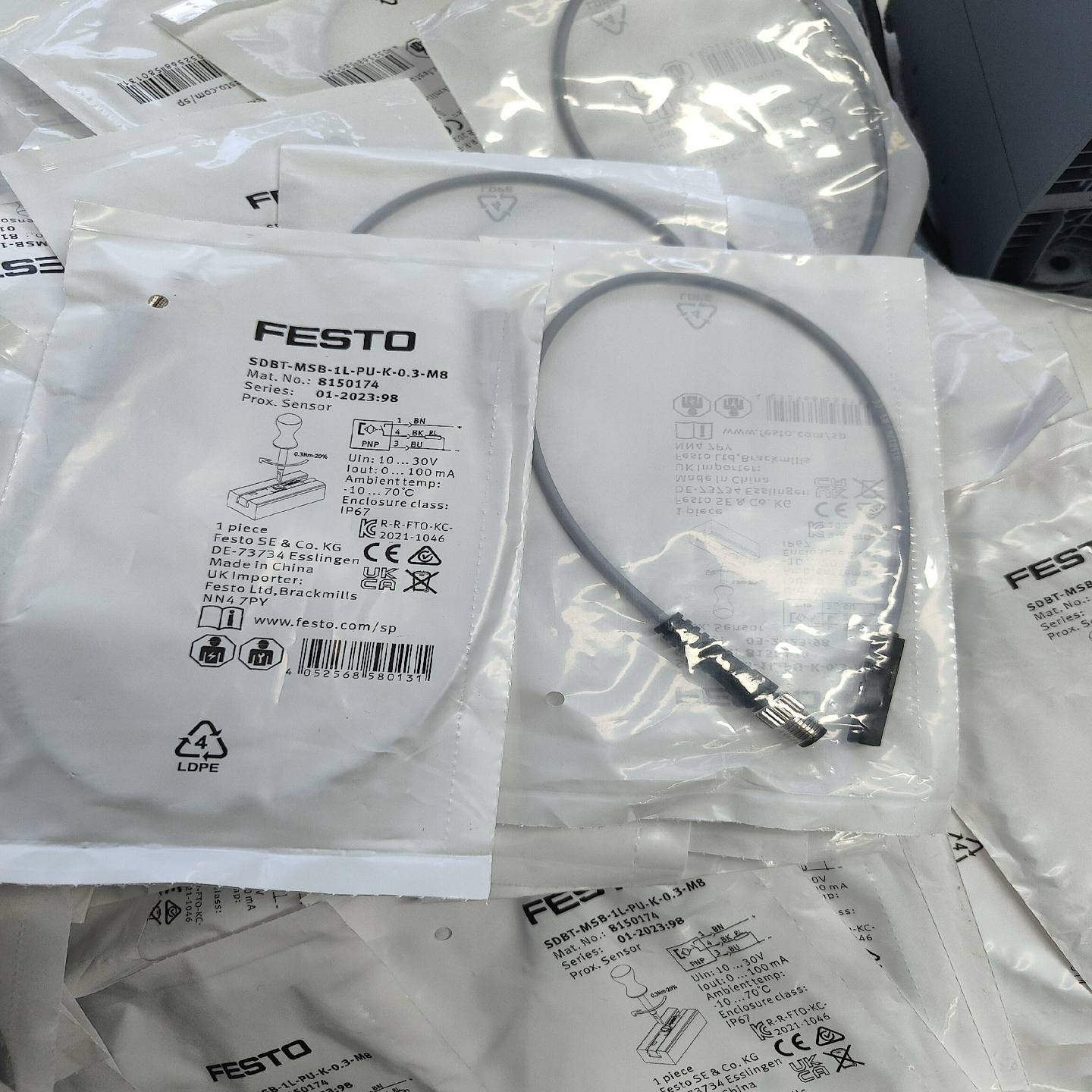 费斯托传感器SDBT-MSB-1L-PU-K-0.3-M8~询价