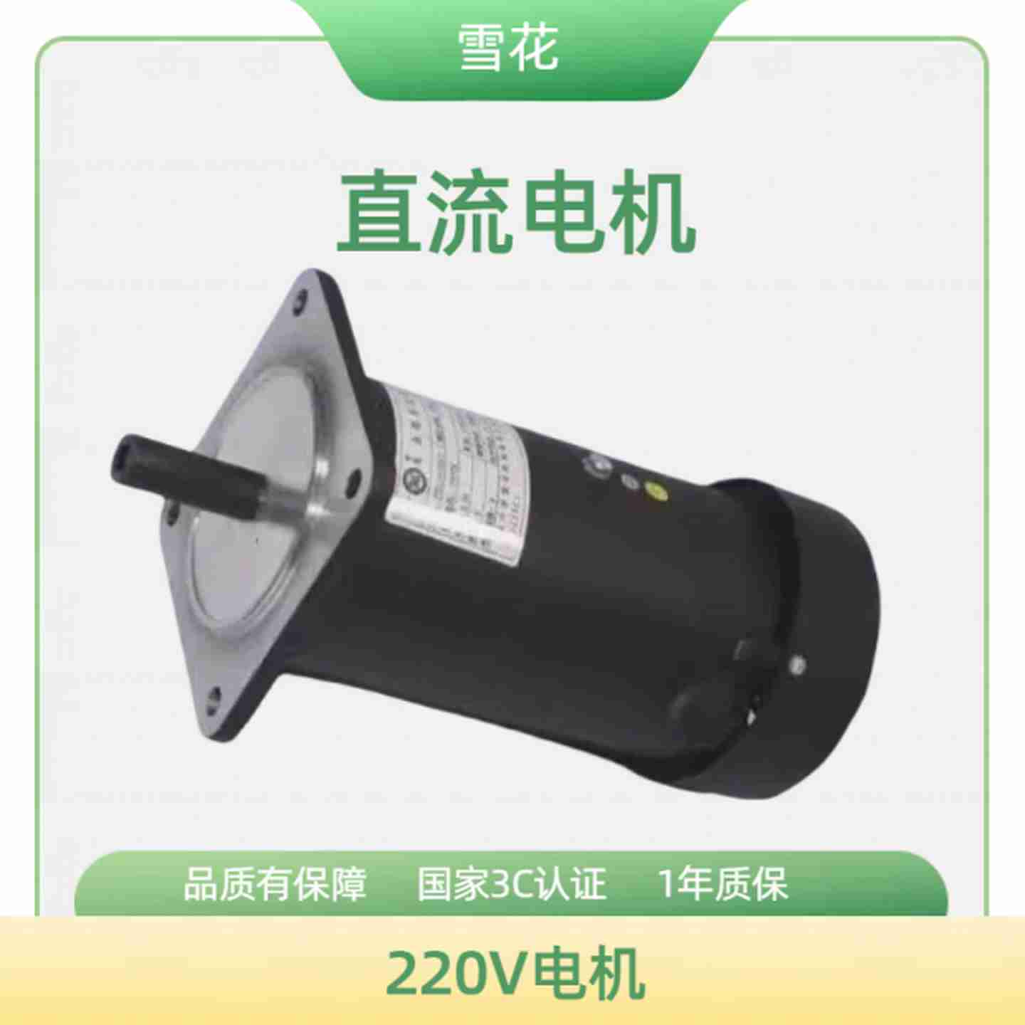 议价-德力同B款永磁直流电机300W马达卧式送料放料电动机