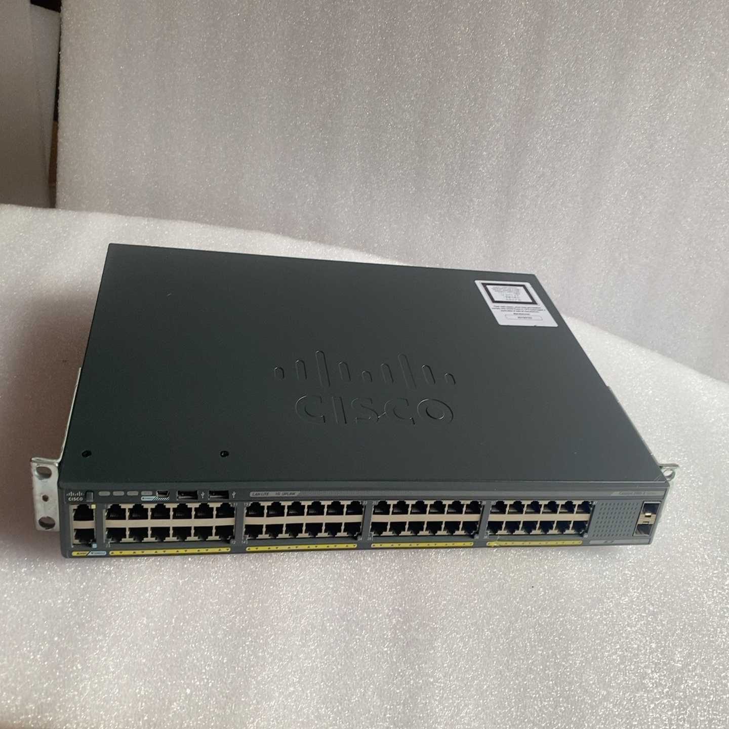 非标架CiscoWS-C2960X-48TS-LL48口全千兆议价