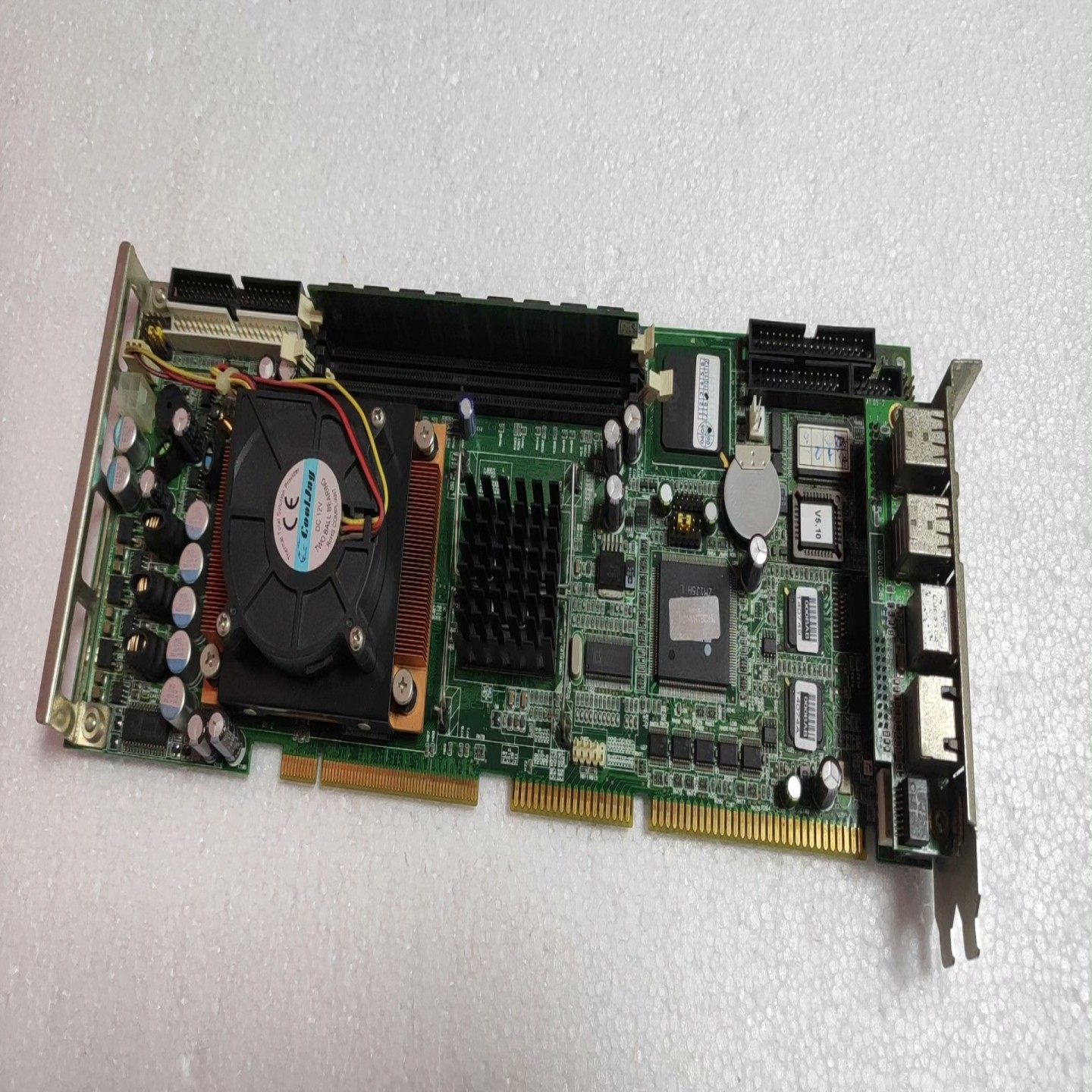 研华PCA-6186 REV.B2 双网口工控主板--议价商品
