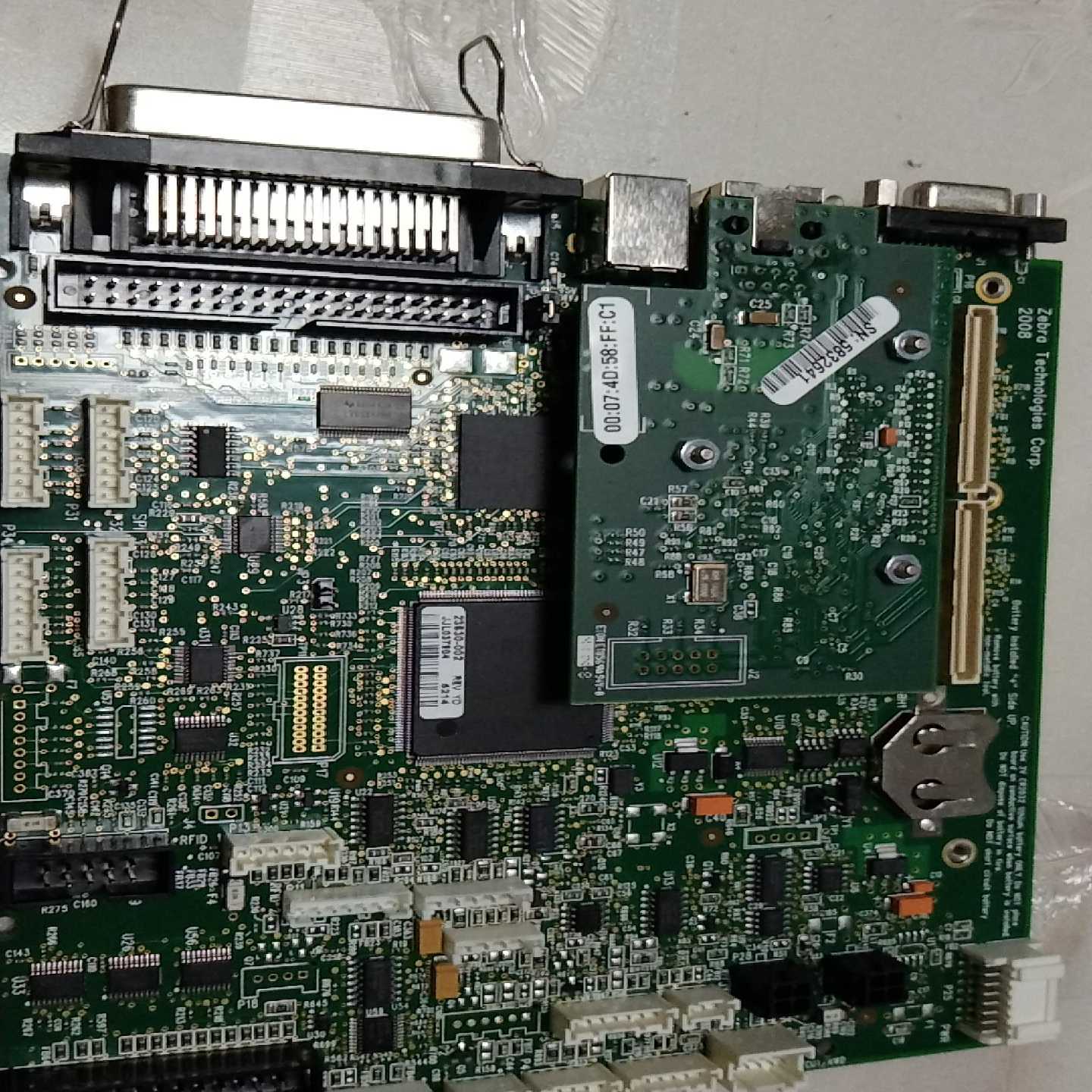 斑马标签机主板，型号110，图片为实物，带网口，设备，原询价