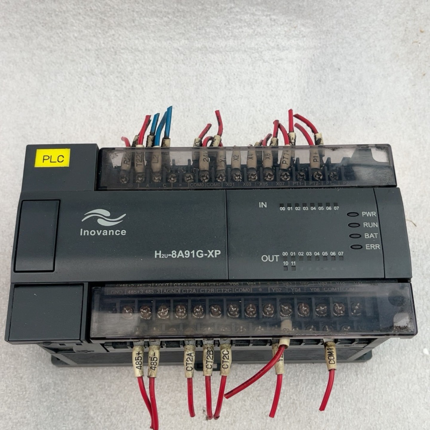 汇川PLCH2u-8A91G-XP两台螺杆机控制器询价