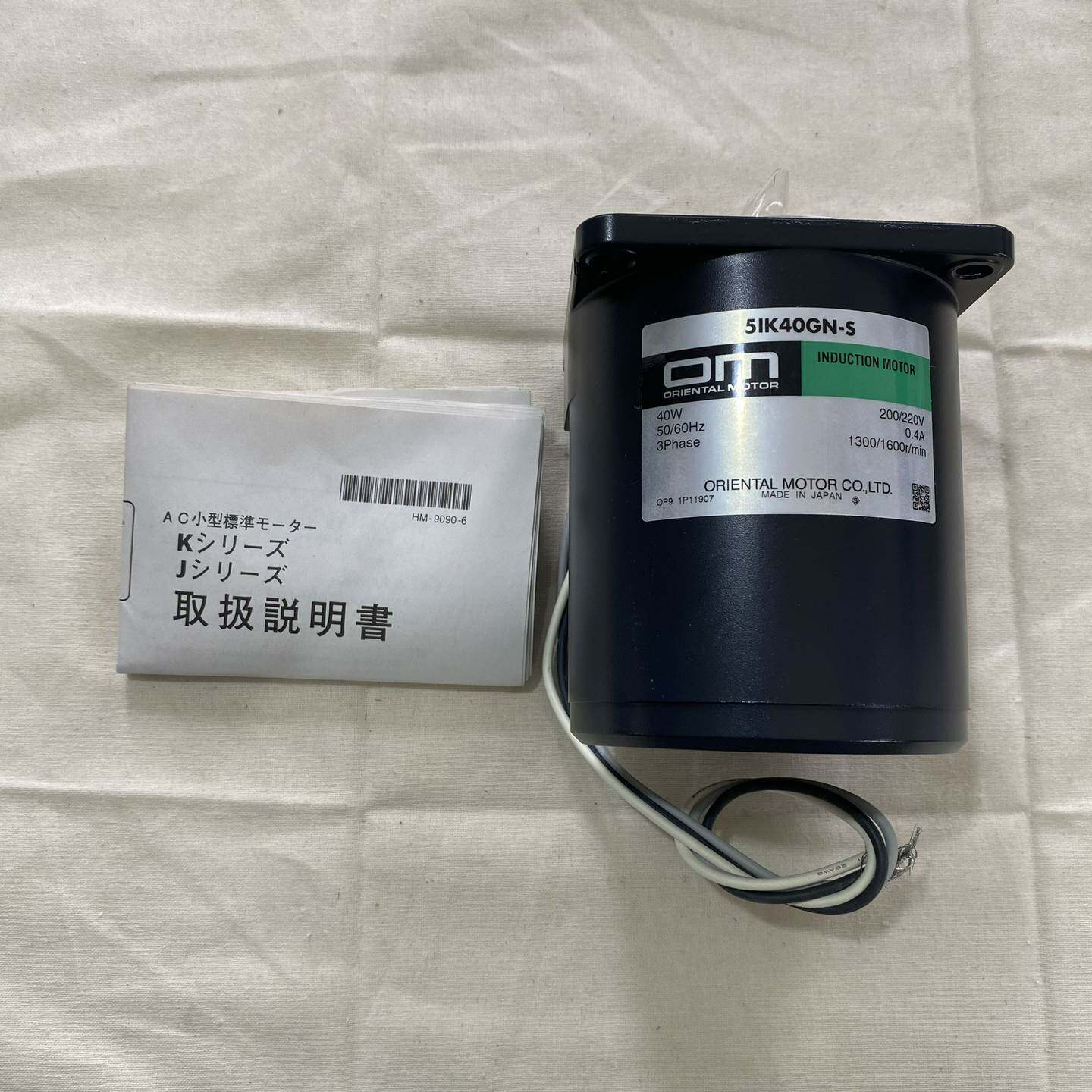 日本东方马达5IK40GN-S，全新原装进口三相感应电机，4~议价