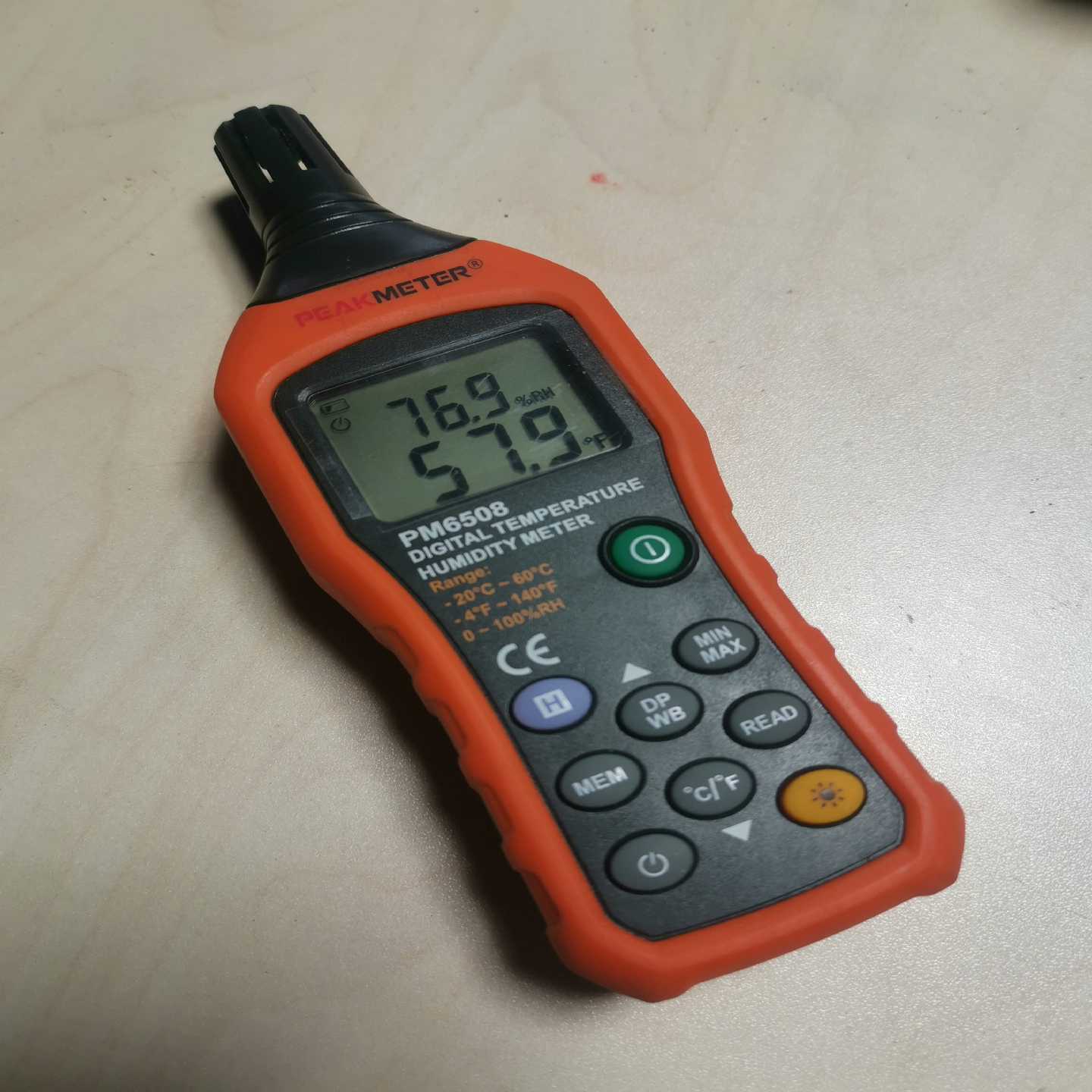 【请询价】PM6508数字温湿度表95新闲置不用需要的来