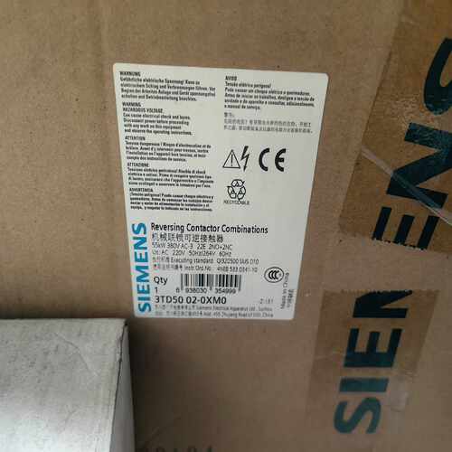 机械联锁可逆接触器3TD5002-0XM0询价