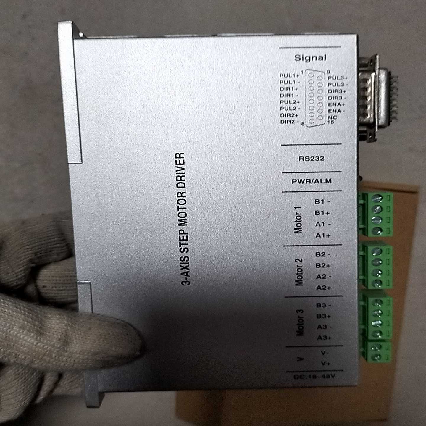 一拖二三R60-D双轴三轴步进电机驱动器R60X3-G锐特技【侨报商