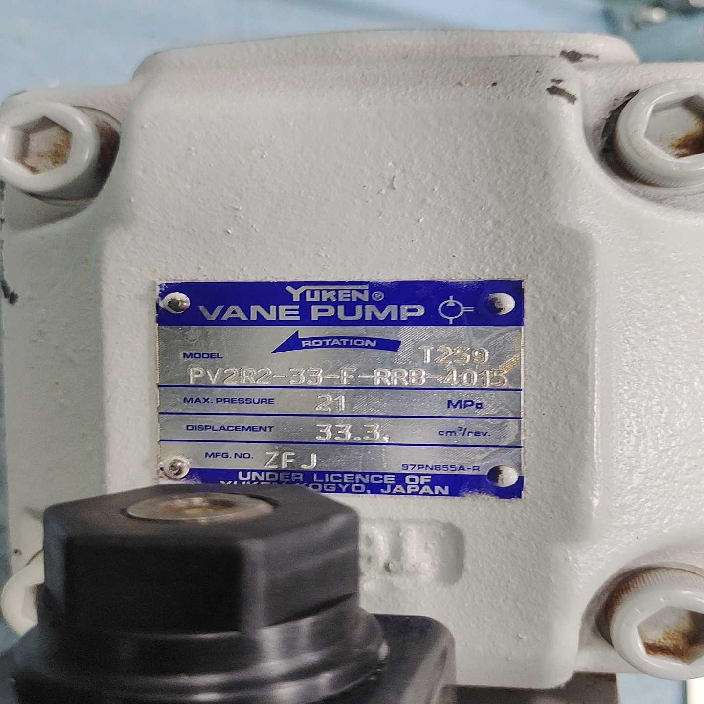 （议价）日本YUKEN油泵PV2R2-33-F-RRB-4015，带