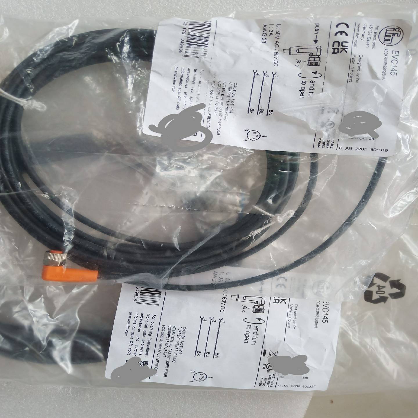 询价易福门EVC145,EVC154,EVC151,全新正品议价
