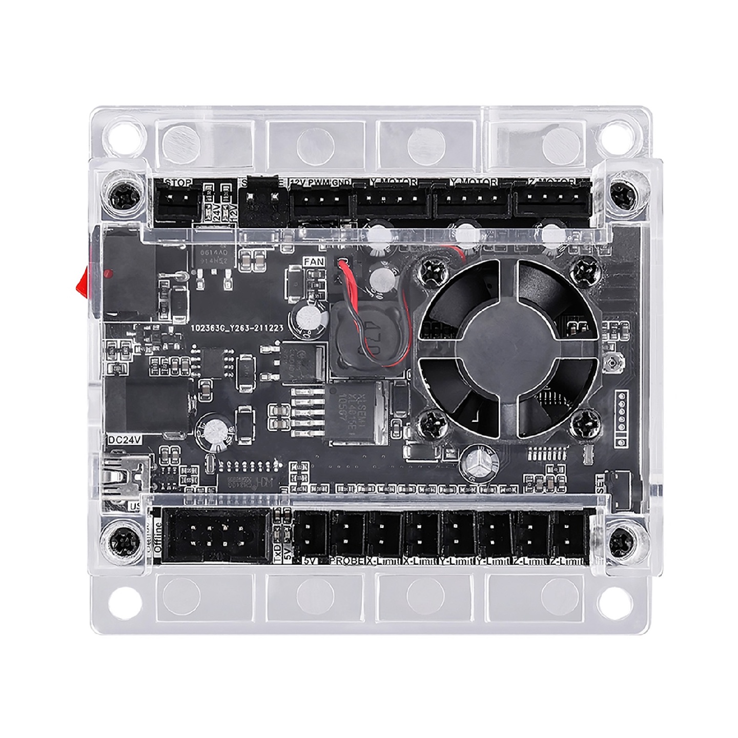 GRBL控制板可脱机激光雕刻机用USB3轴控制板DIY小型CNC雕刻机、