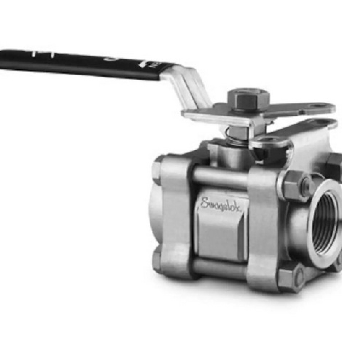 SwagelokSS-62TS4-JL不锈钢60系列球阀1/4in.卡套管接头锁定杆