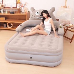 气垫床单人1米2充气床垫双人家用加大简易打地铺折叠床冲气床午睡