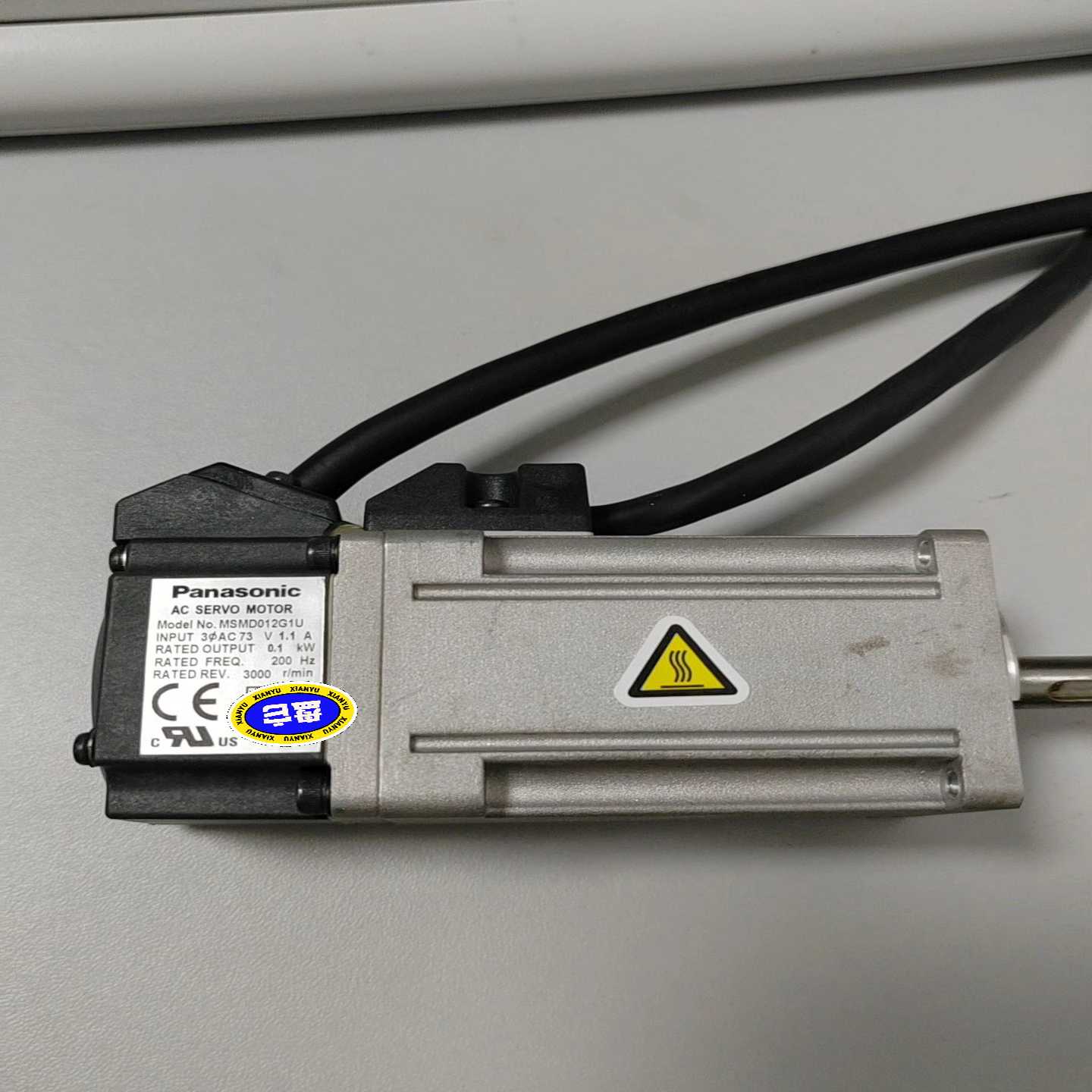 松下100W马达MSMD012G1U,成色漂亮,包功能。--议价商品