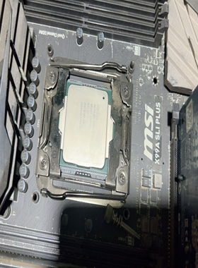 微星X99A SLI PLUS + E5-2620V3+4G--议价商品