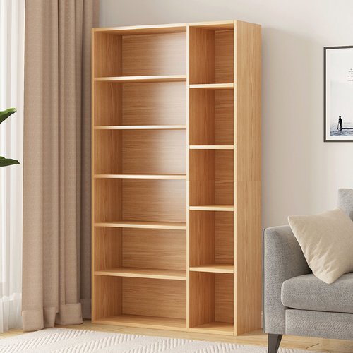 书架落地靠墙客厅书房图书馆家用收纳置物架子展示柜现代简易书柜