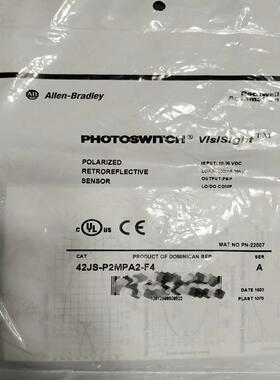 询价~AB   rockwell罗克韦尔传感器，42JS-P2MP