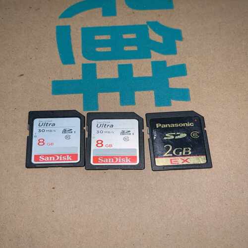 询价~施乐复印机SD卡 2GB  SanDisk 8GB卡两张 标