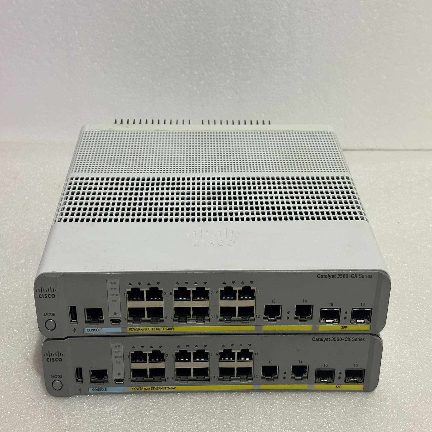 WS-C3560CX-12PC-S  千兆网络管理桌面交换机