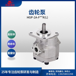 科昌HGP F11L反转齿轮泵液压齿轮泵新鸿型高压增压齿轮油泵基