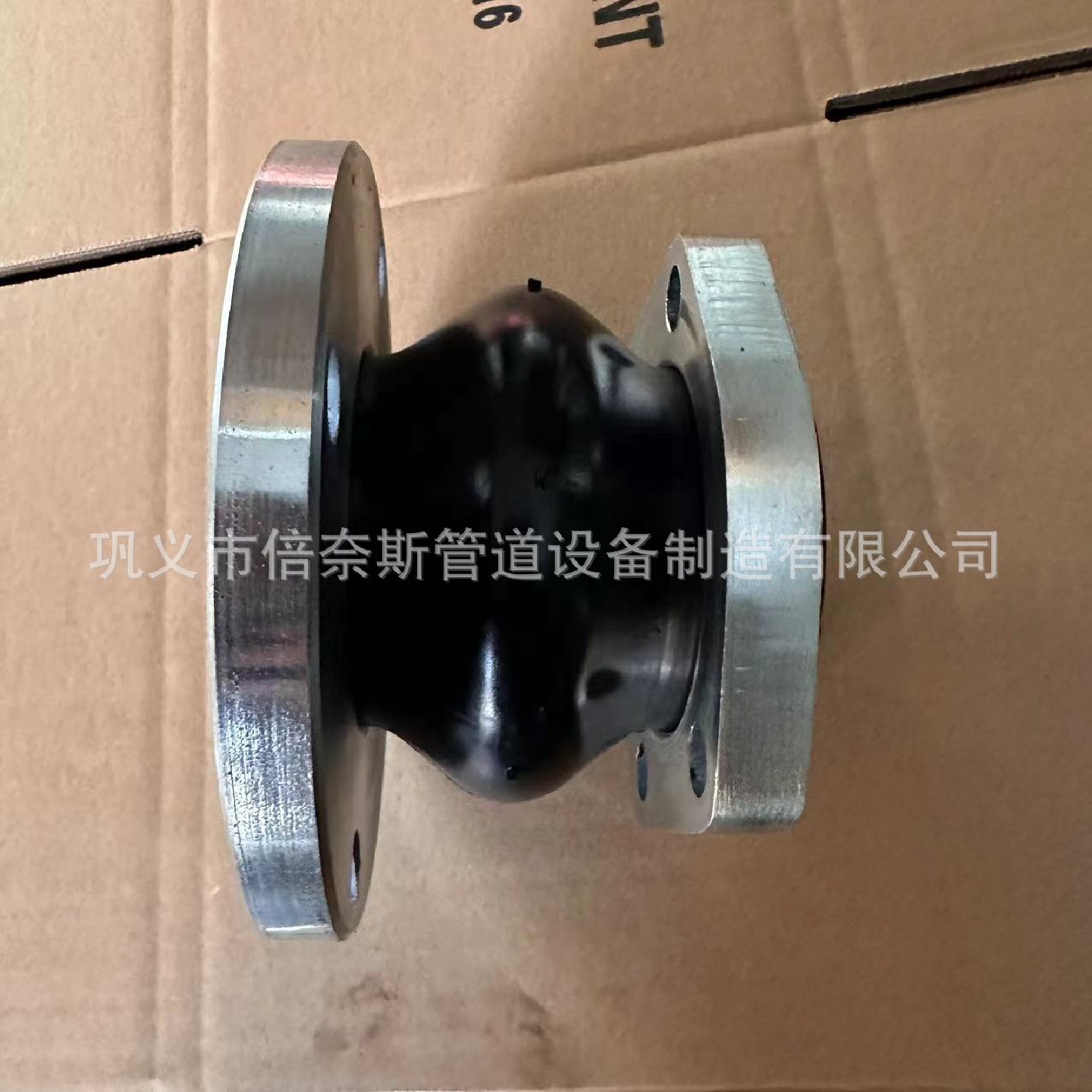 船用NG型耐油橡胶避震喉菱形法兰膨胀节液压油路橡胶弹性接头