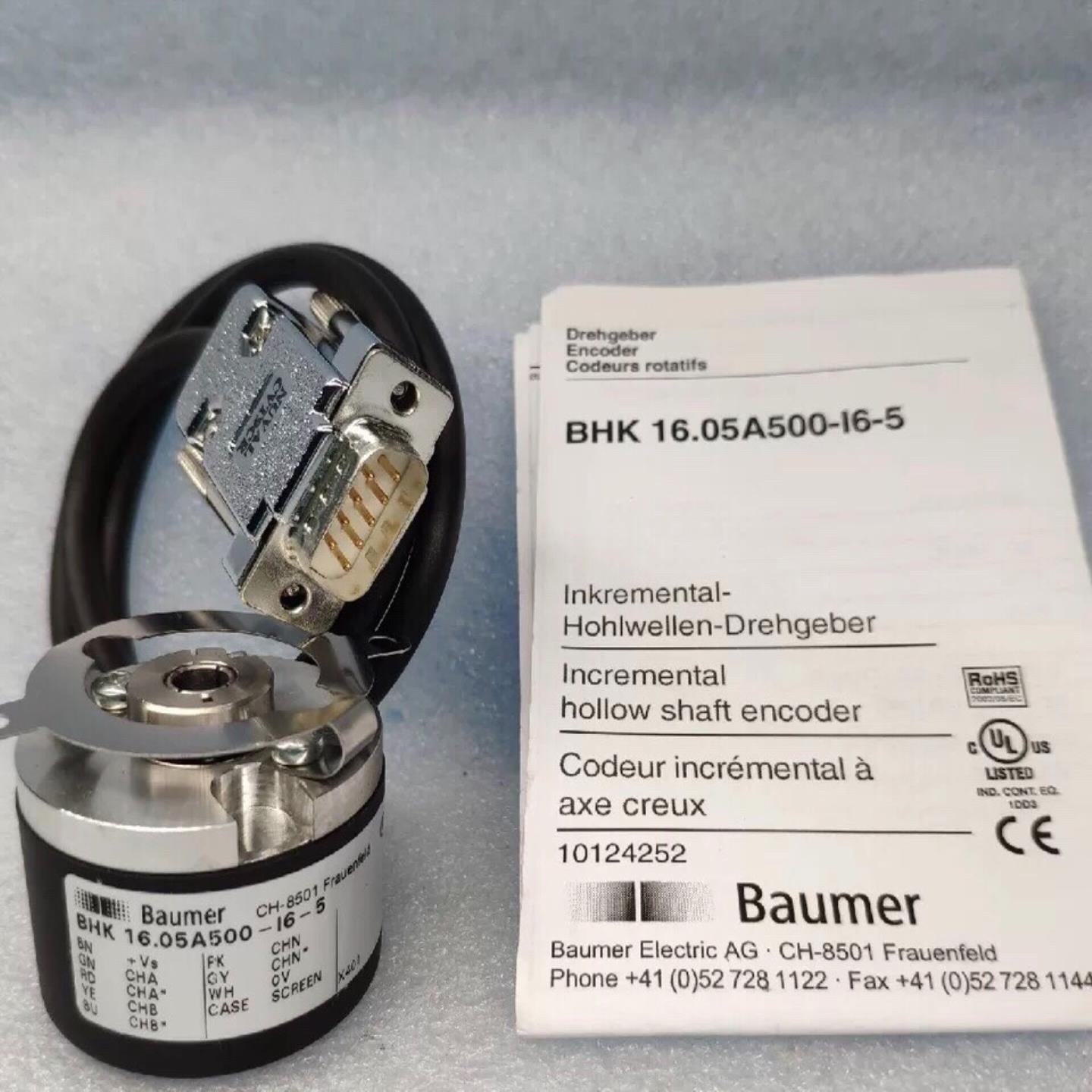 Baumer堡盟编码器CH-8501BHK16.05A5询价