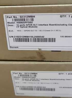 GPFD  业务板  OLT  5680   5683 56