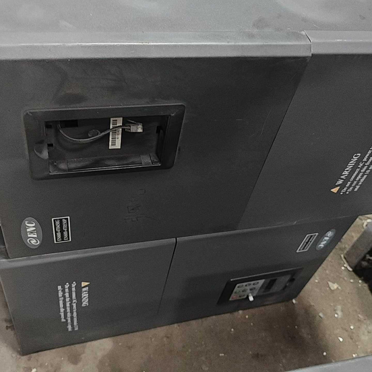 易能EN600变频器45/55KW有2台单价1988元，实物--议价商品