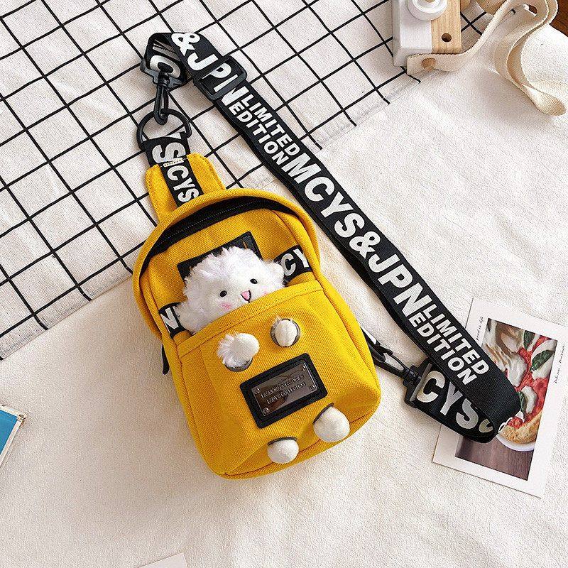 可爱小包包2025新款潮时尚胸前斜挎包女百搭ins帆布小挎包女胸包,箱包皮具/热销女包/男包,通用款女包,淘宝优惠券,粉丝福利购,淘宝优惠卷