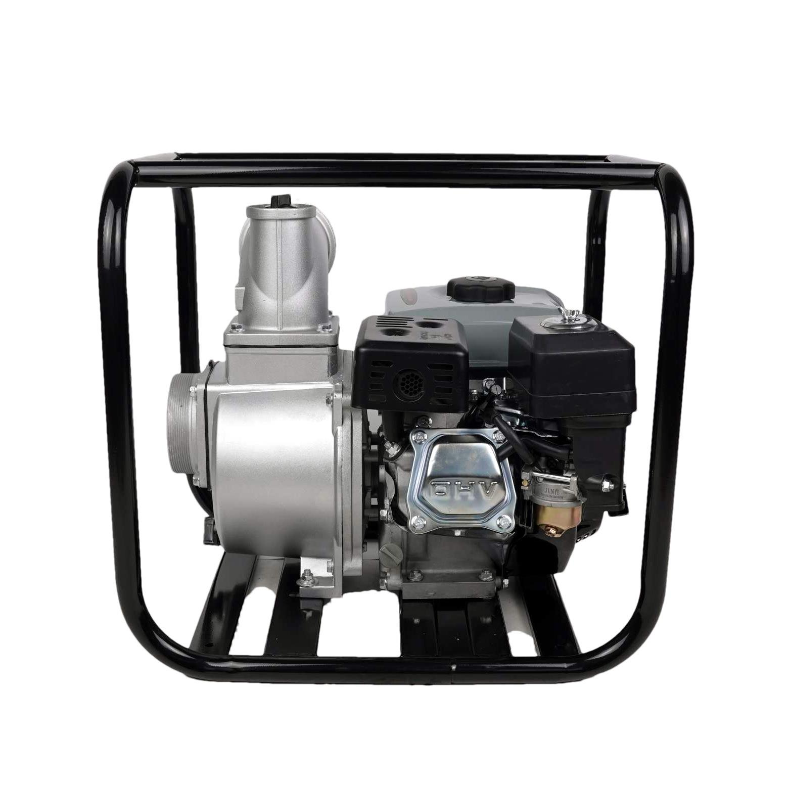 7.5HP小四寸WP40S大流量100MM口径农业排涝灌溉抽水机汽油水泵