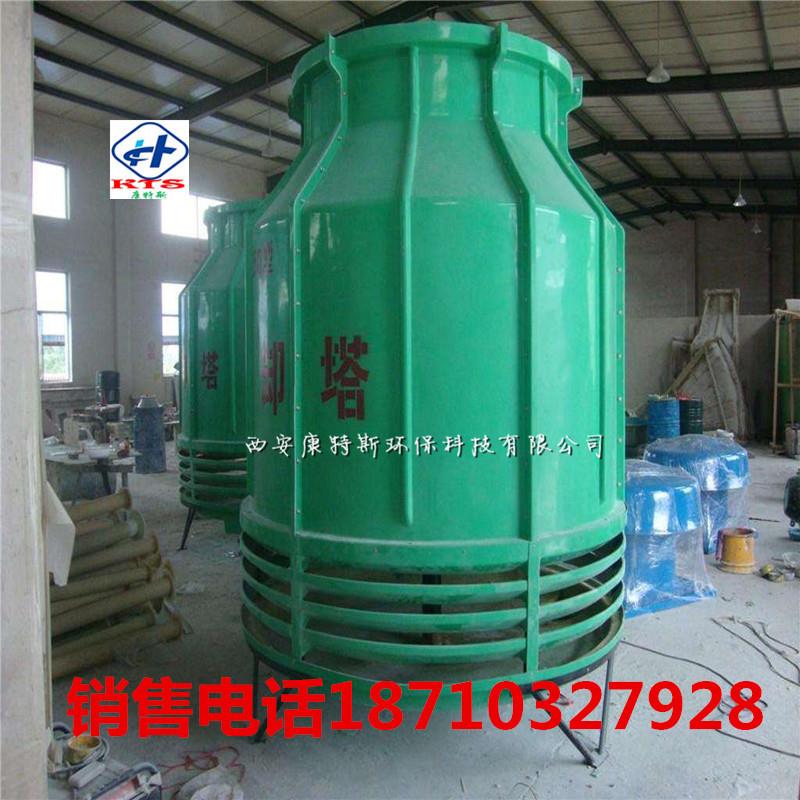 圆型逆流玻璃钢冷却塔 各种型号齐全工业型高耐温90°C电机防水