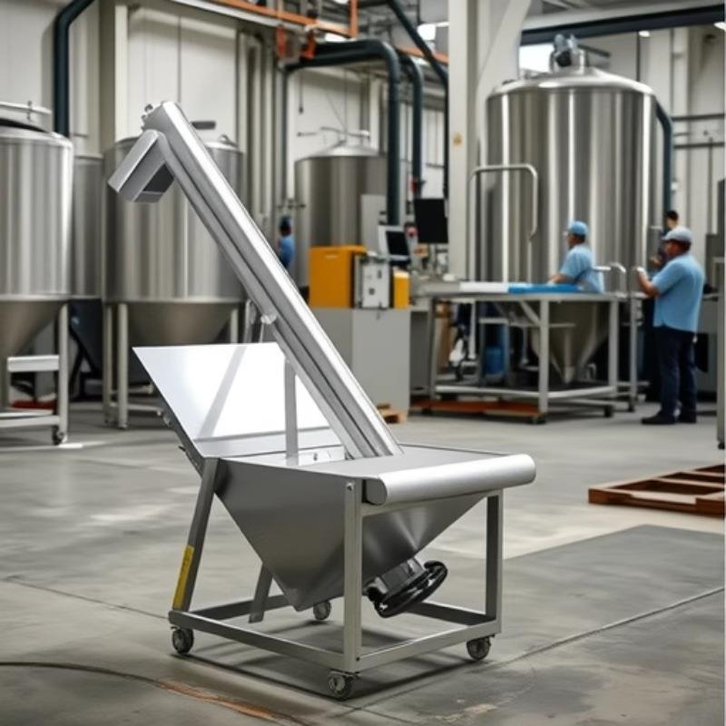 小型无轴螺旋输送机粉末颗粒304不锈钢螺旋蛟龙多功能自动上料机