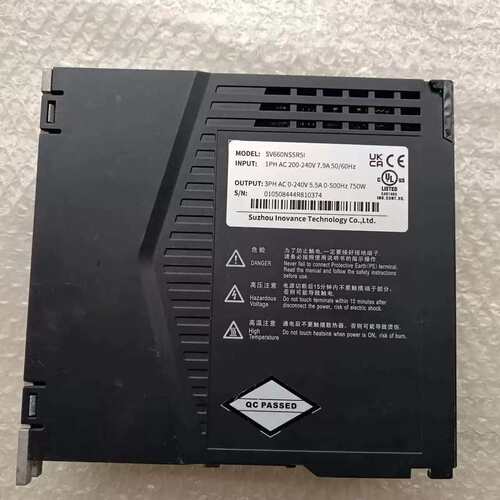 议价J244*750W总线伺服驱动器SV660NS55R5I 件实物拍摄
