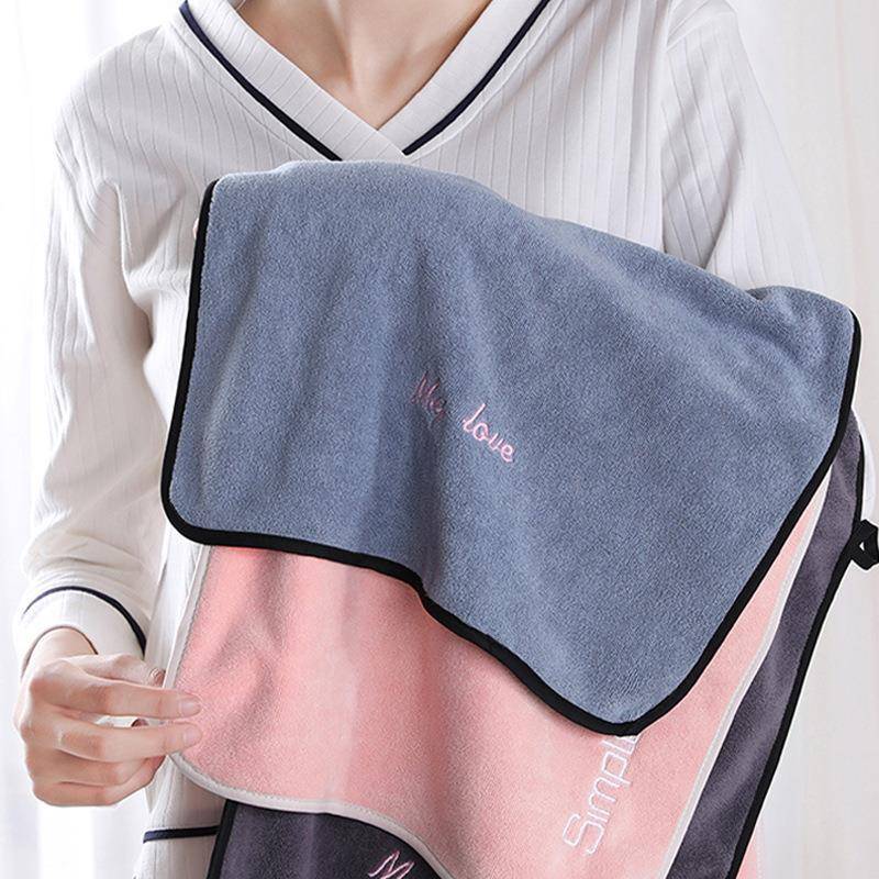 毛巾情侣用水棉质不掉毛学宿舍生洗脸DF3166擦头家发速干吸柔软繁