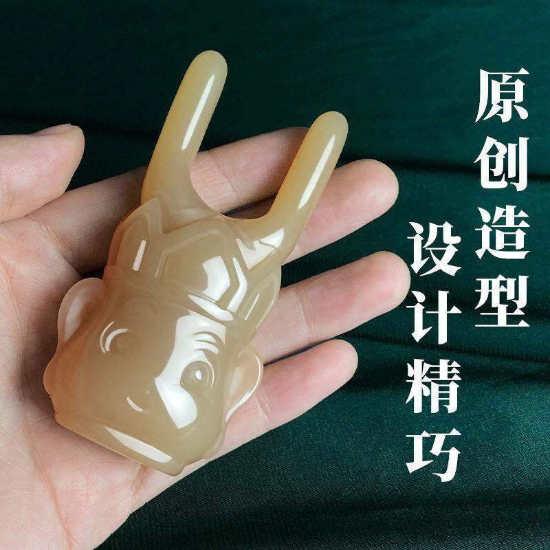 刮鼻梁神器美鼻子按摩器耳朵拨筋棒点穴笔面部刮痧提拉板经络疏通