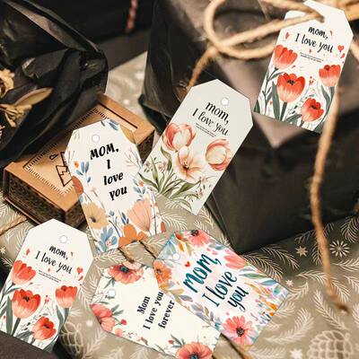 50张/套母亲节礼品吊卡Mother's Day gift card