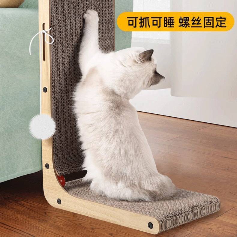 超大号猫抓板立式耐磨耐抓不掉屑防抓沙发瓦楞纸材质玩具宠物用品图片