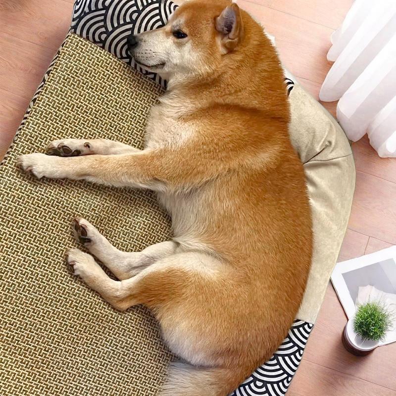 狗狗猫咪凉席夏天可拆洗狗狗床宠物垫子睡觉用狗窝地垫凉窝猫睡垫