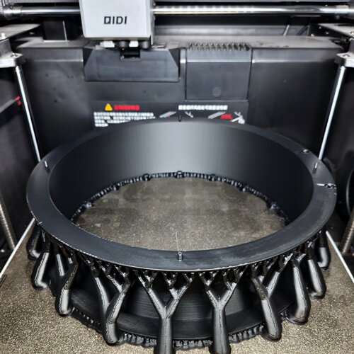 3D打印 PA-CF轴套 碳纤增强耐疲劳 工业耐磨零件 来图建模定制