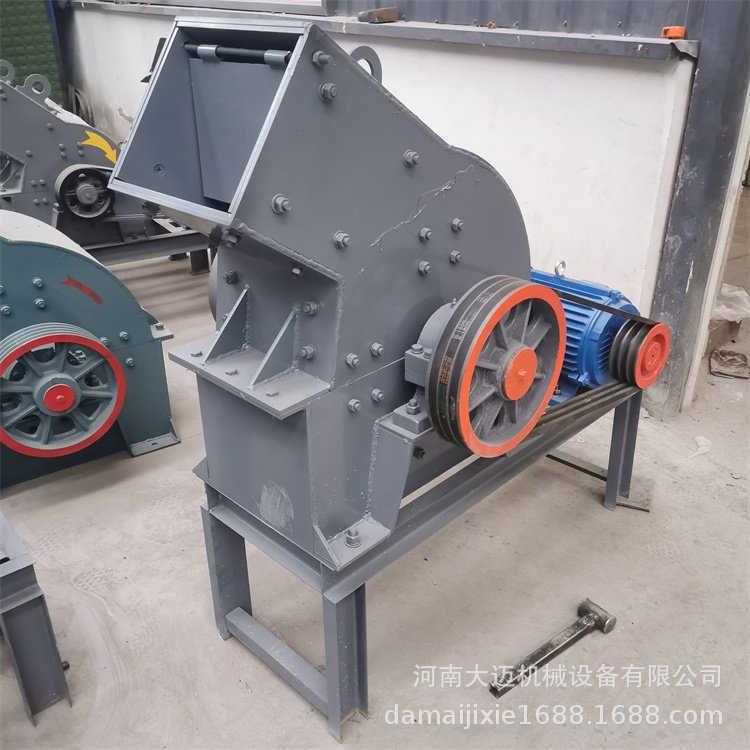 200*300锤式碎石机 鹅卵石花岗岩石料破碎机 移动小型打沙机