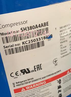 SH380A4ABE/ACC SH295A4ABE SY380A4ABB丹佛斯百福马25匹压缩机30