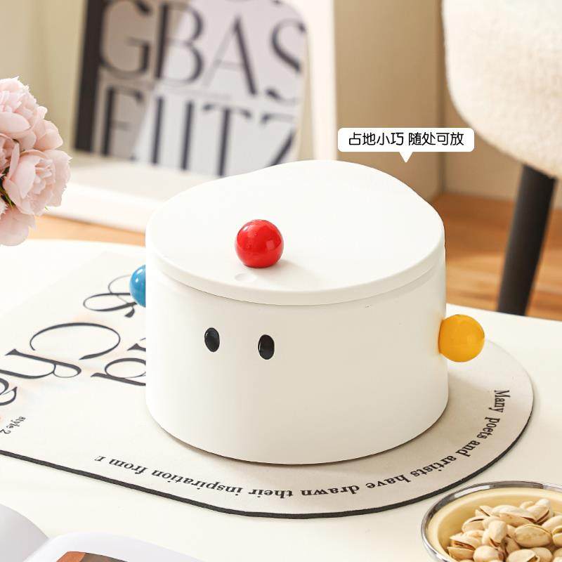 桌面垃圾桶小号迷你可爱家用客厅卧室高颜值纸篓按压式果壳废纸筒