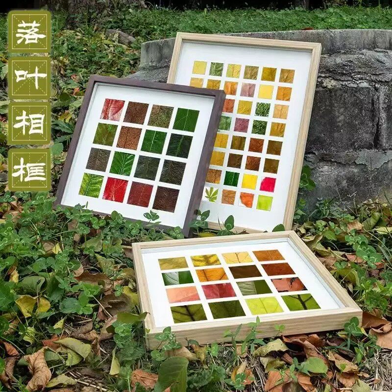 落叶相框24/16宫格DIY捡秋
