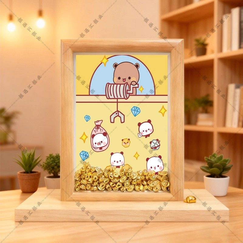 卡通动漫黄金矿工diy手工相框